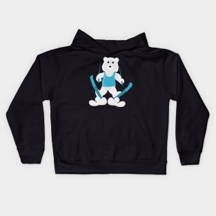 Ski Bear Kids Hoodie